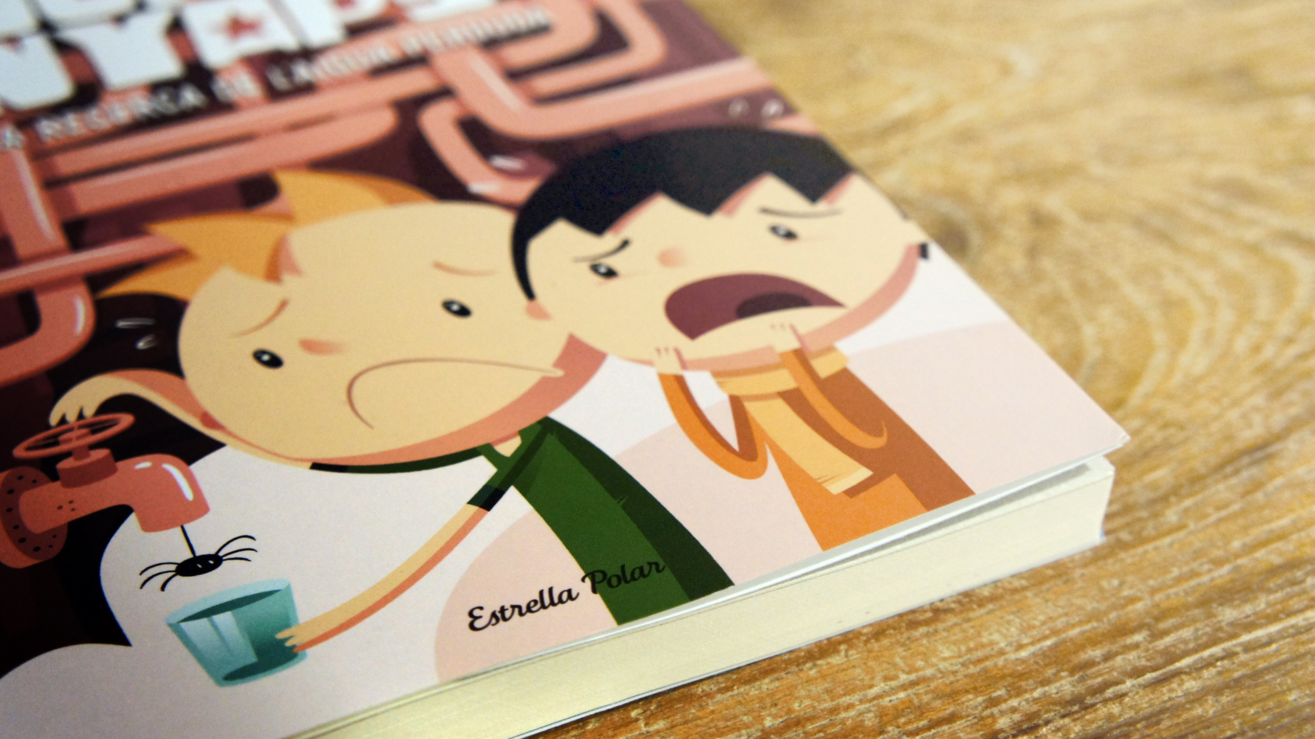 Portada il·lustrada per Àlex Roca — Estrella Polar