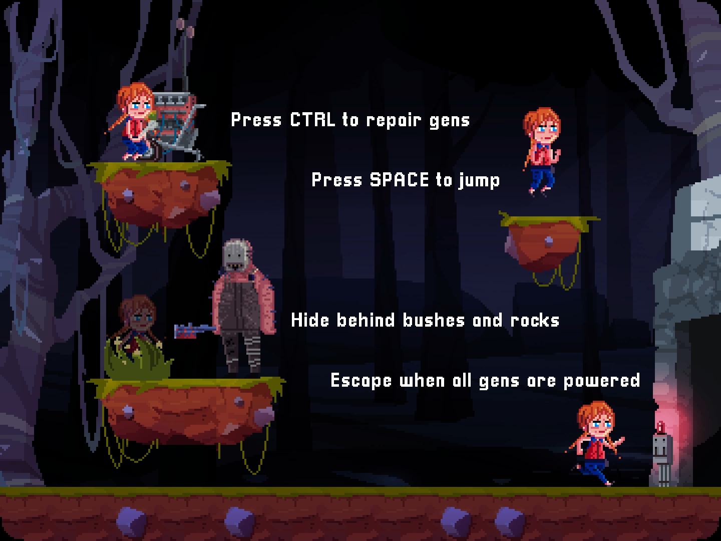 Meg and the Trapper — escena 6